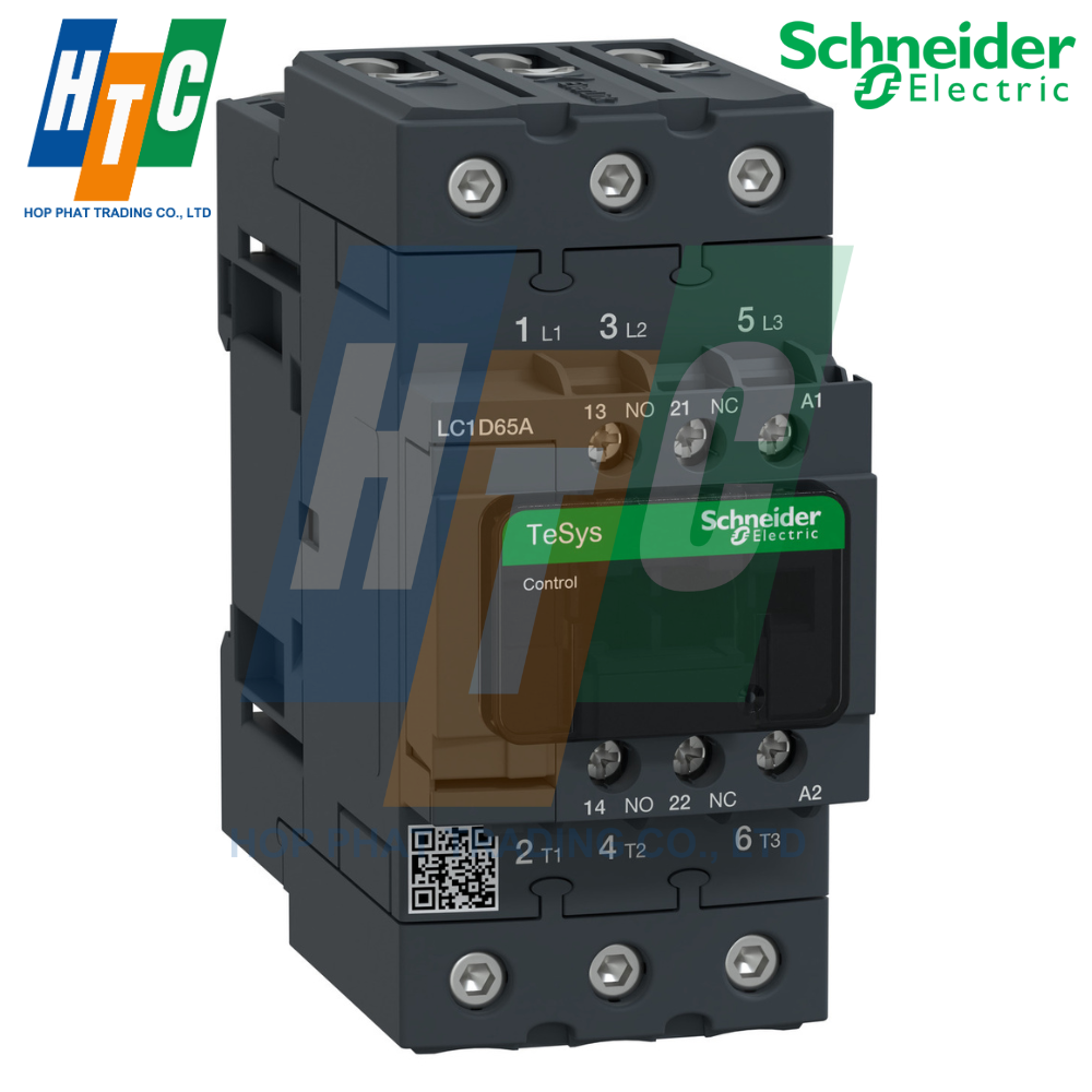 Khởi động từ - 4P(4 NO) - AC-1 - <= 440. V 60 A - 240 V AC coil- LC1DT60AU7