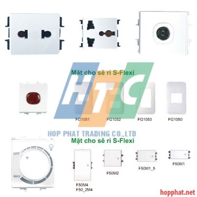 Công tắc, ổ cắm series S-Flexi