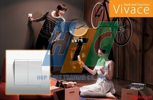 Công tắc, ổ cắm series Vivace