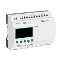 26 I/O, 24Vdc, 16 inputs (including 6 analog), 10 transistor outputs, with clock