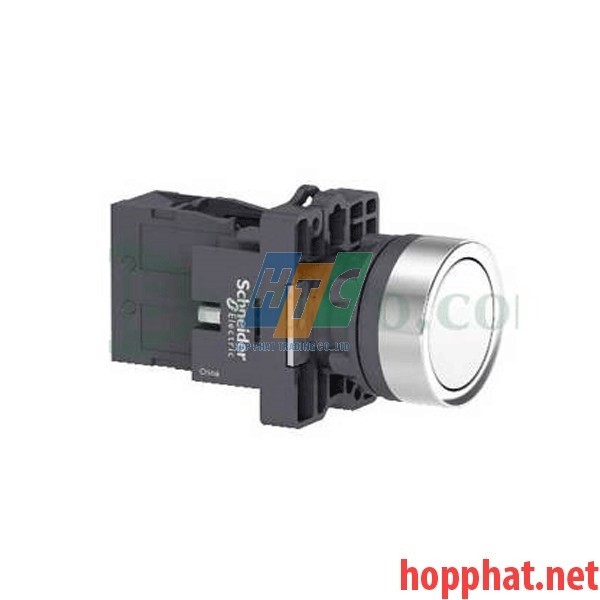Nút nhấn giữ Ø22, N/O, màu trắng - XA2EH011