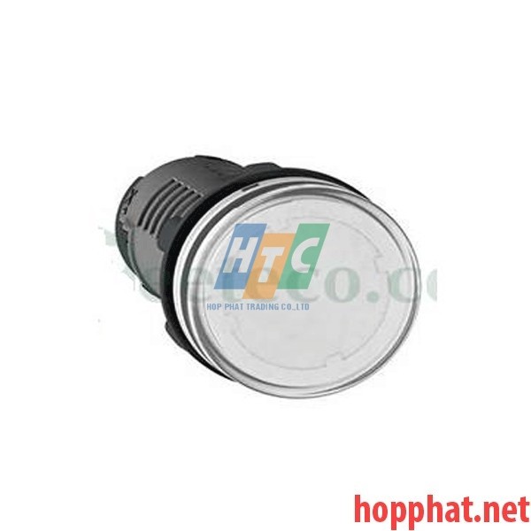 Đèn báo Ø22 điện áp 110V DC màu trắng - XA2EVFD1LC