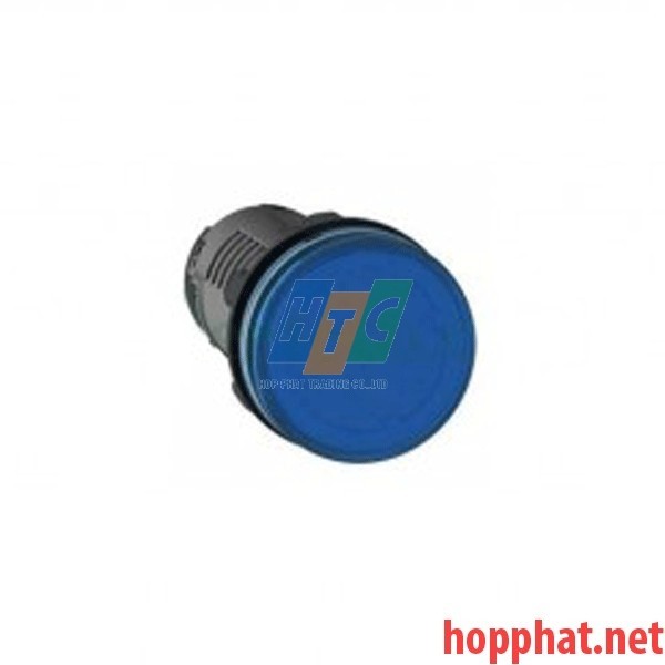 Đèn báo Ø22 điện áp 110V DC màu xanh dương - XA2EVFD6LC