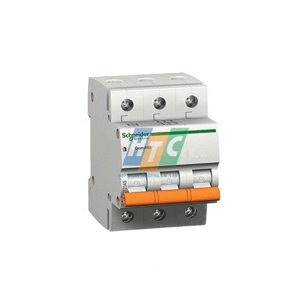 MCB ,3P ,50A ,C Curve, 4.5kA 400V
