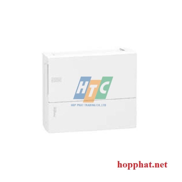 Tủ điện nhựa nổi 8 modul cửa trơn