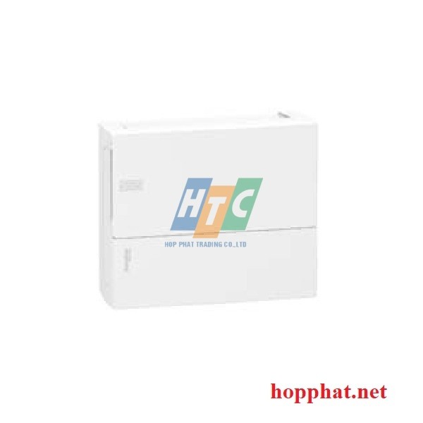 Tủ điện nhựa nổi 18 modul cửa trơn