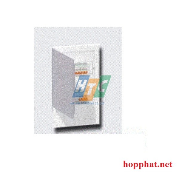 Tủ điện nhựa âm tường 4 modul cửa mờ