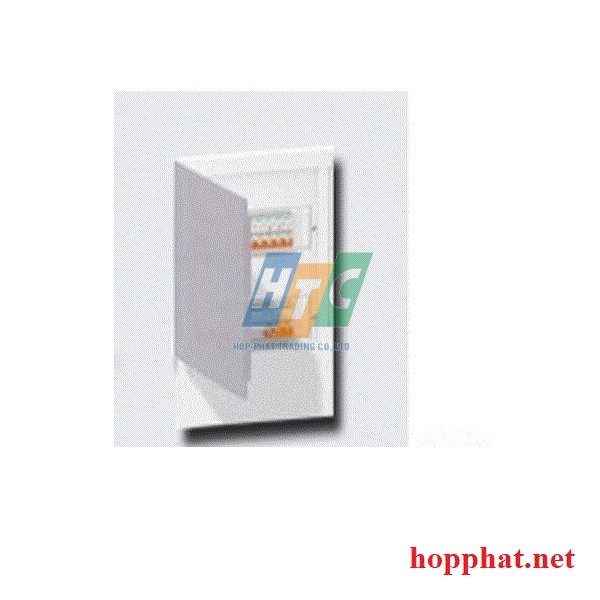 Tủ điện nhựa âm tường 8 modul cửa mờ